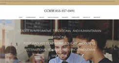 Desktop Screenshot of cchm-edu.org